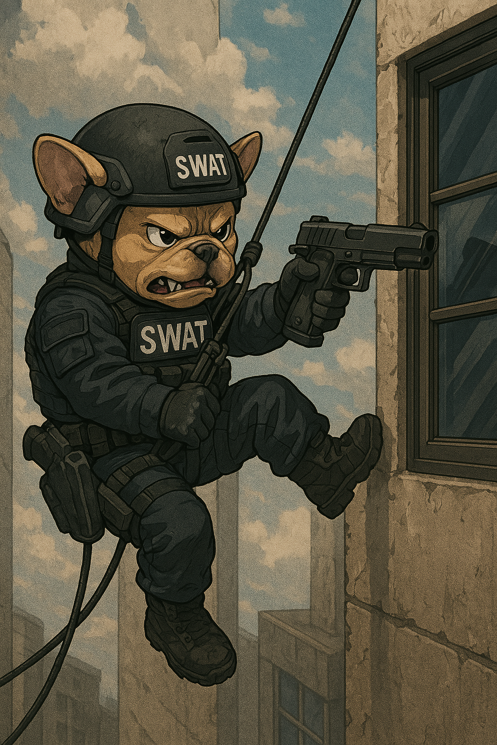 SWAT Dog