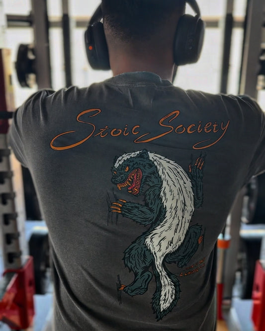 Stoic Society “Badger Tee”